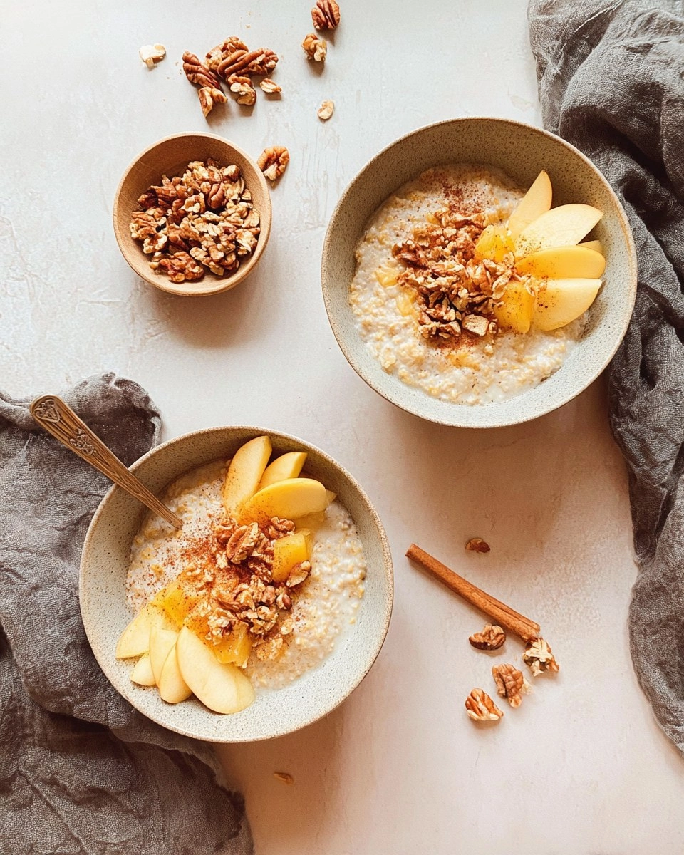 Apfel Porridge