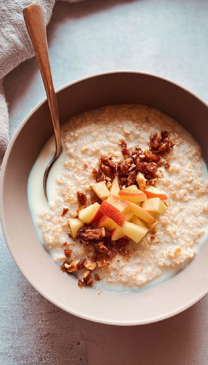 Apfel Porridge