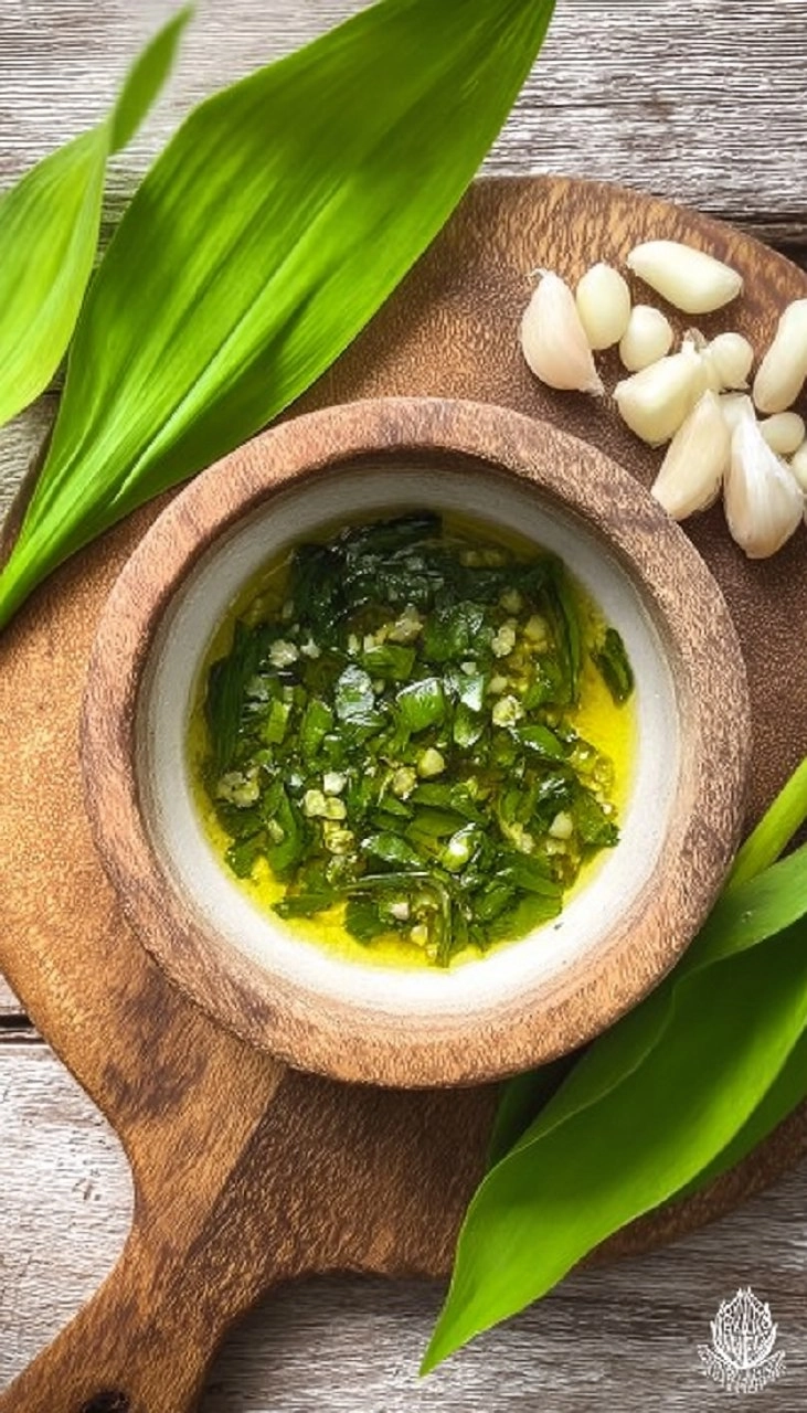 Bärlauch Marinade Für Fleisch, Fisch Und Gemüse