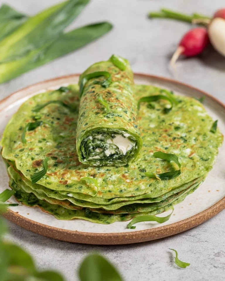 Baerlauch-Pfannkuchen-Rezept