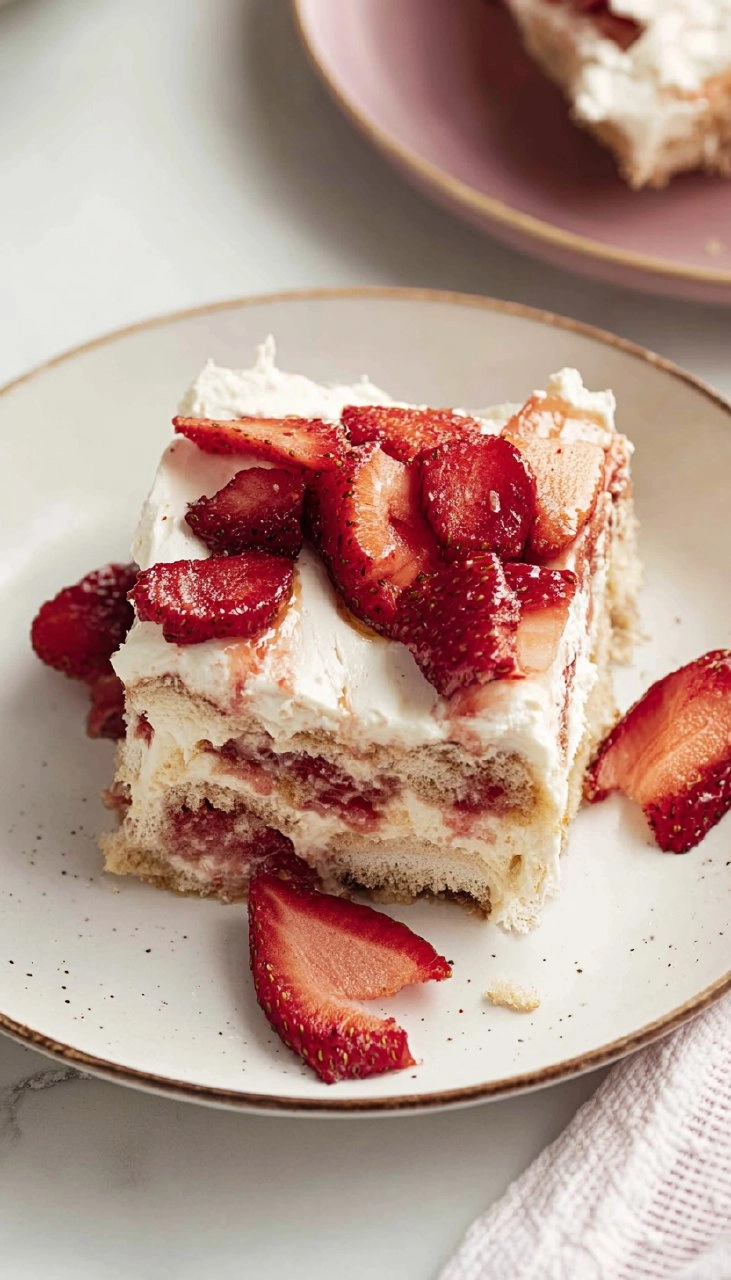 Erdbeer Tiramisu Ohne Rohe Eier Und Alkohol