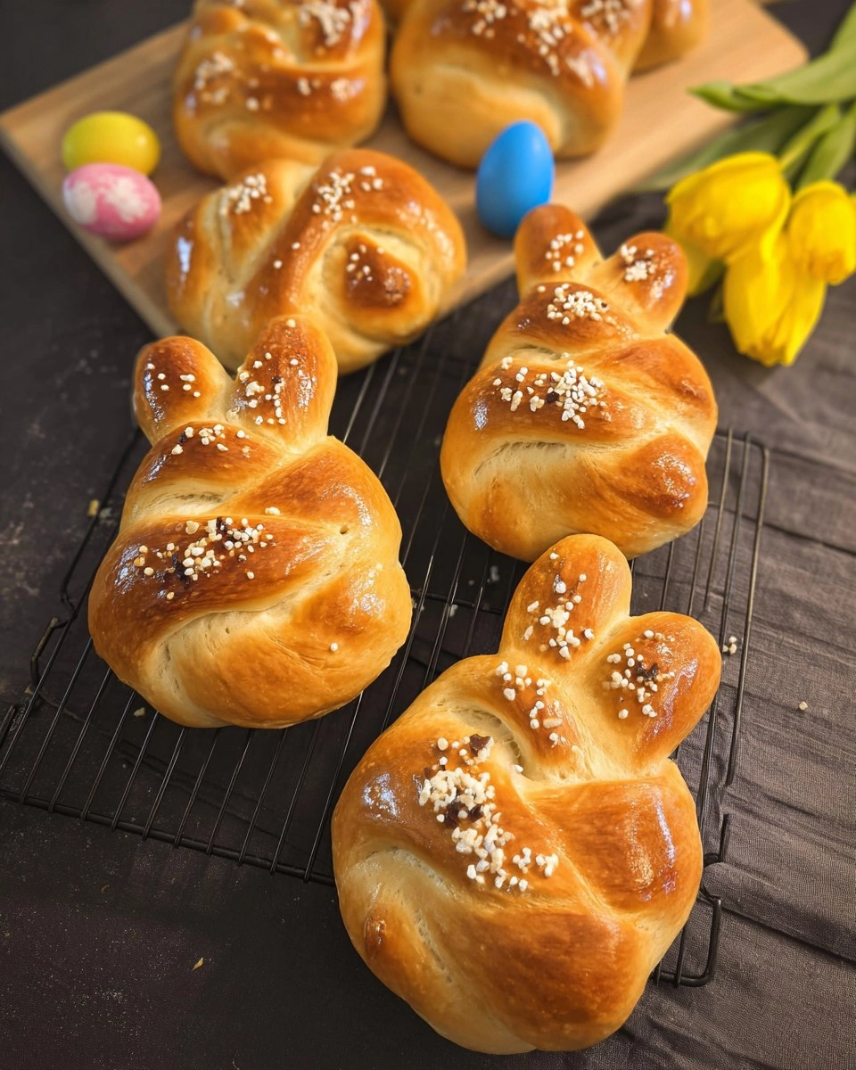 Hefehasen Für Ein Festliches Ostergebäck