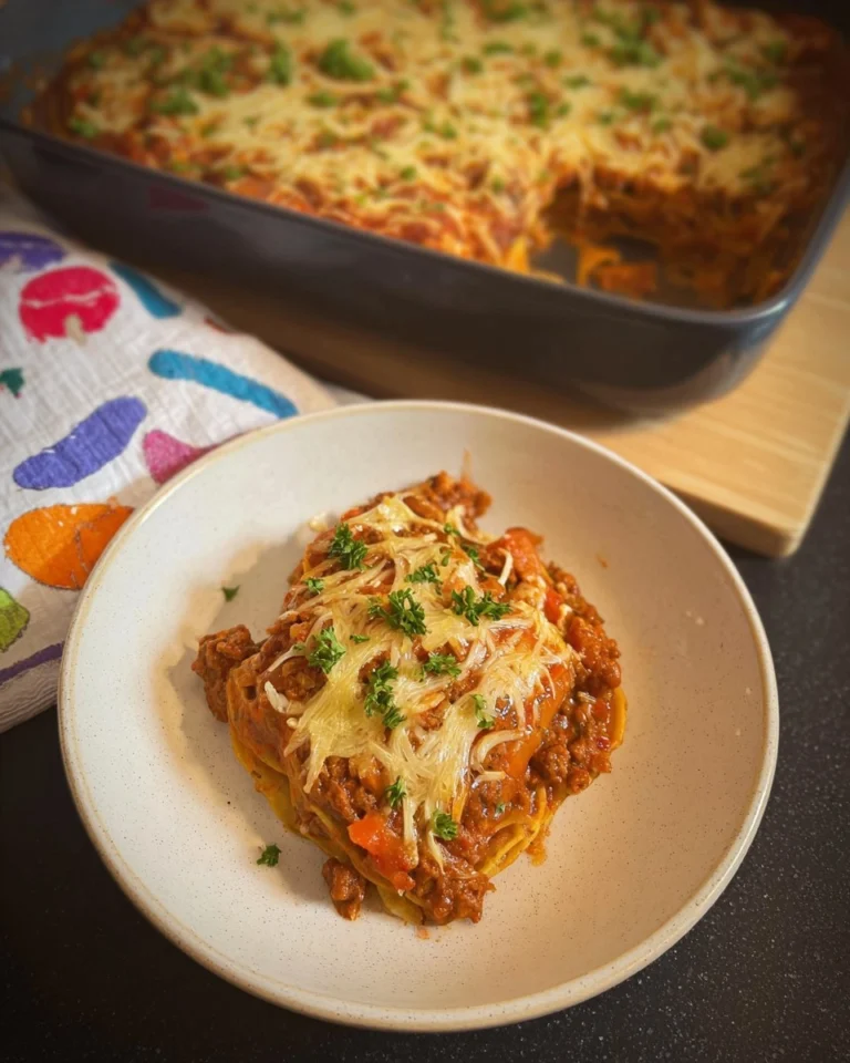 Klossteig-mit-Hackfleischsosse-Rezept