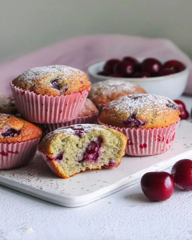 Muffins-mit-Kirschen-Rezept