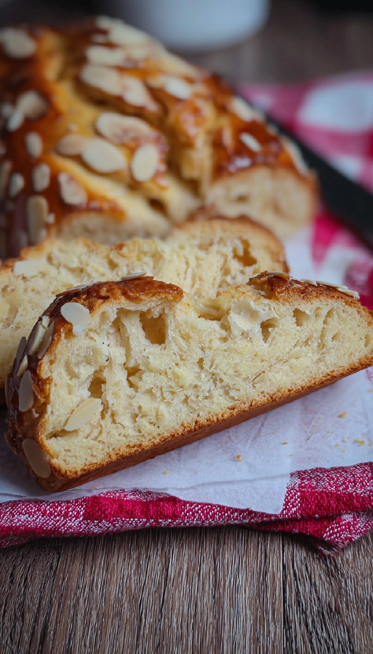 Proteinreicher Hefezopf ohne Zucker