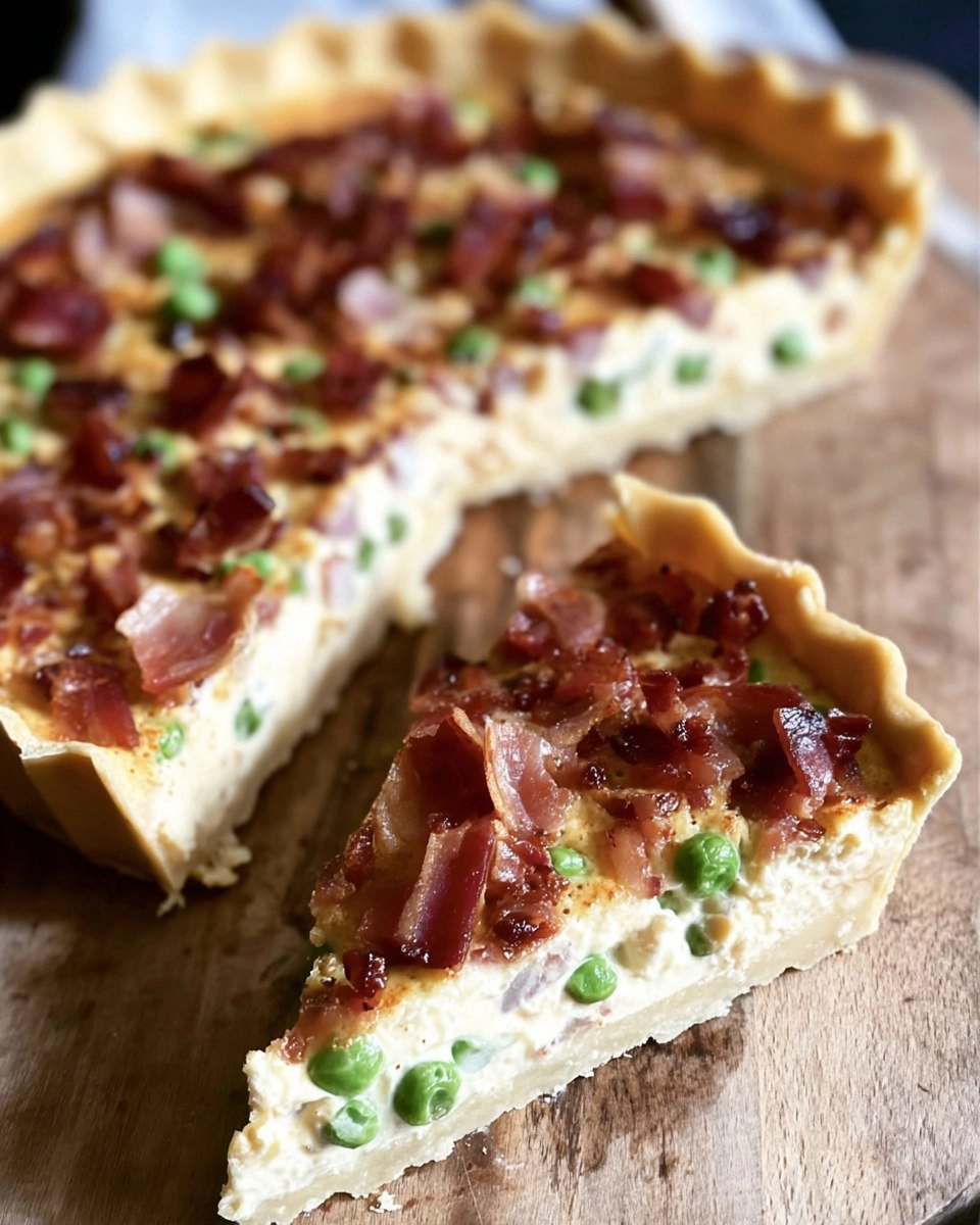 Quiche mit Mascarpone und Speck