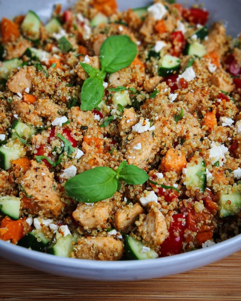 Quinoa‑Haehnchen‑Salat-Rezept