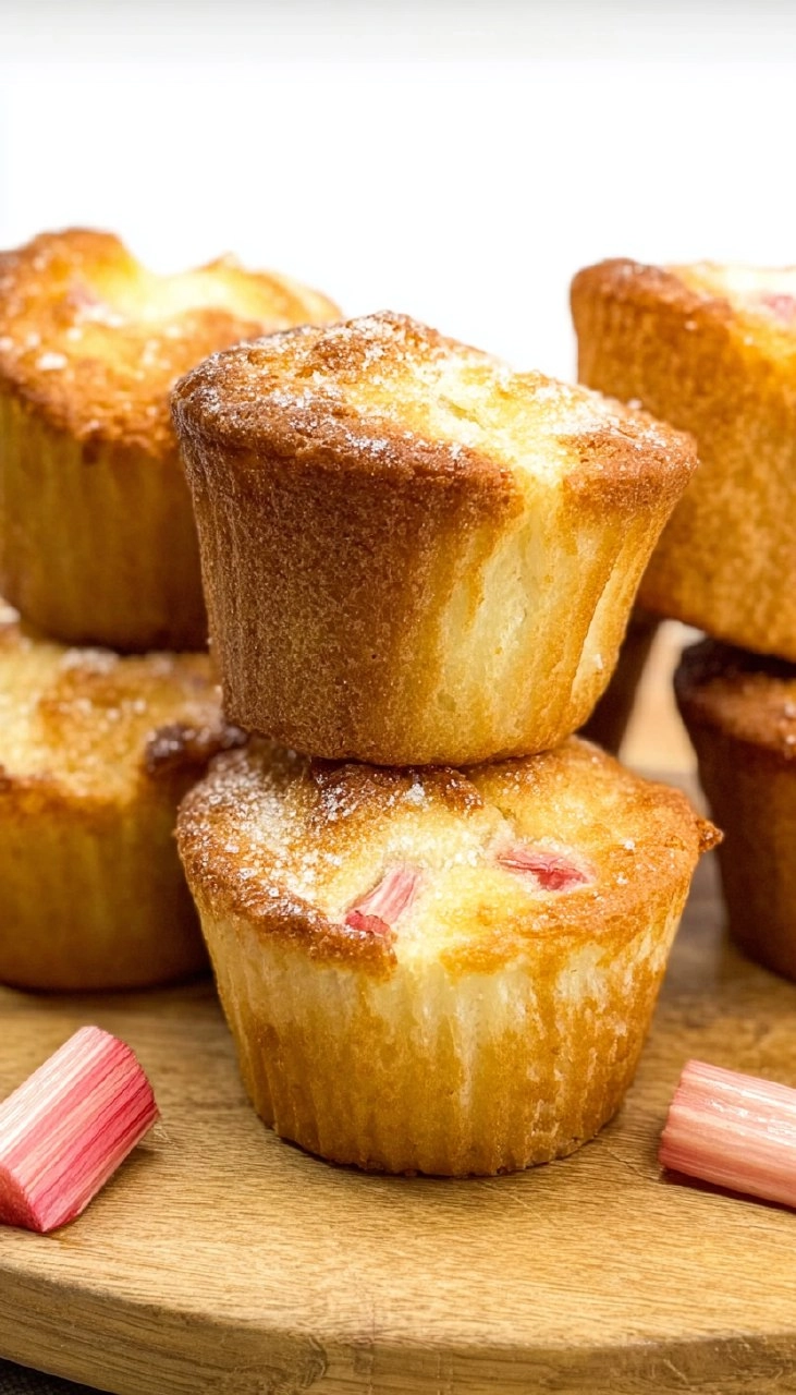 Rhabarber Muffins Ohne Zucker