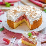 Rhabarberkuchen-mit-Baiser-und-Ruehrteig-Rezept