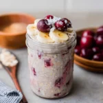 Vegane-Kirsch-Banane-Overnight-Oats-Rezept