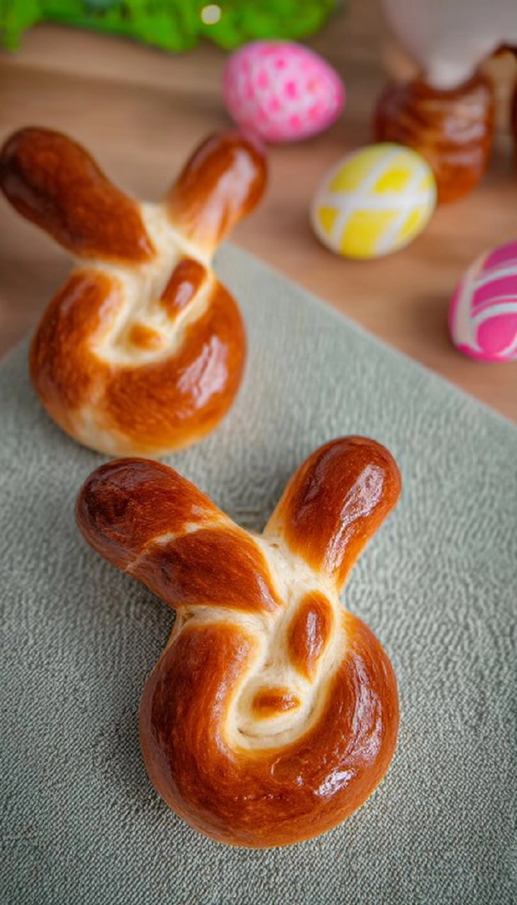 Weiche Hefehasen für das Osterfrühstück 25 Weiche Hefehasen für das Osterfrühstück
