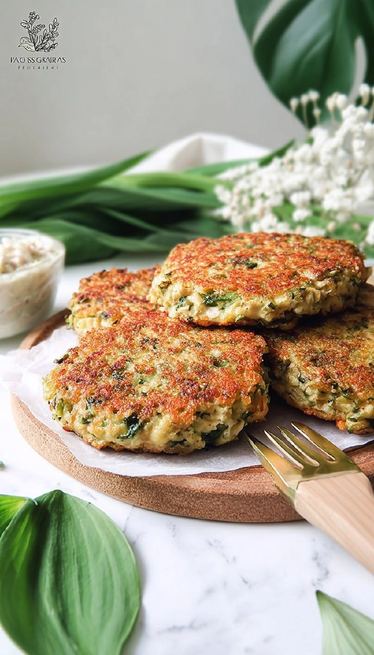 Baerlauch-Kaese-Bratlinge-Rezept