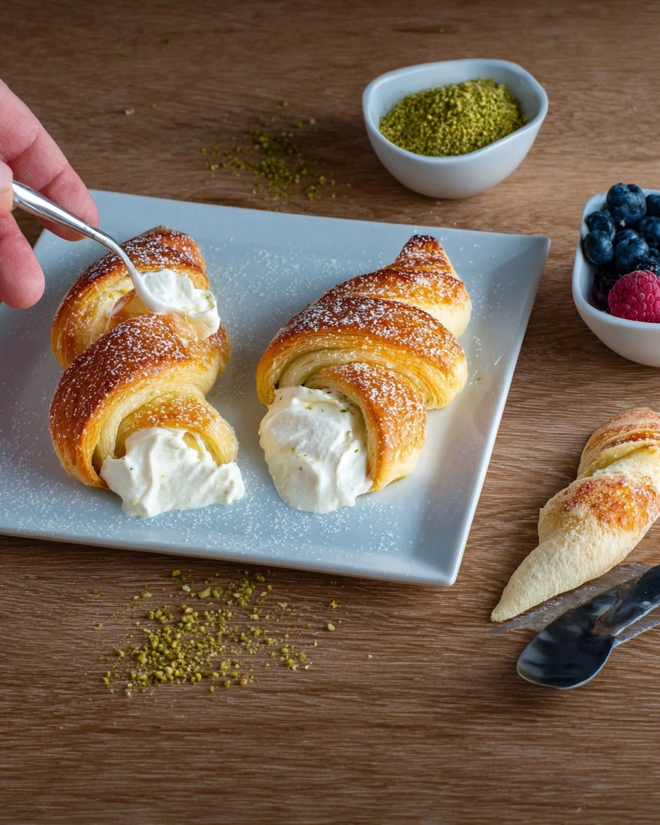 Blätterteig-Schillerlocken mit Vanillecreme