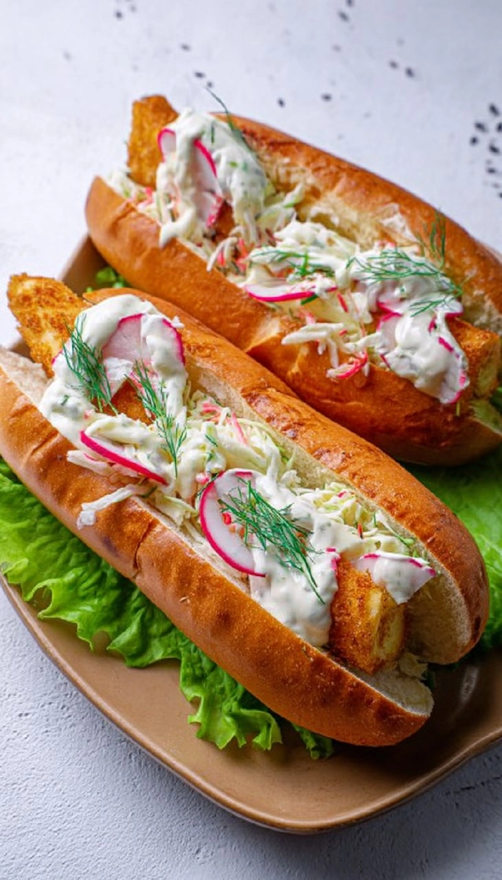 Fisch-Hot-Dogs-Rezept