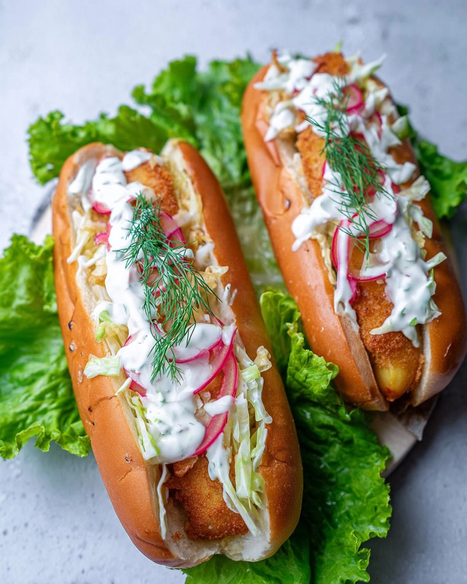 Fisch Hot-Dogs